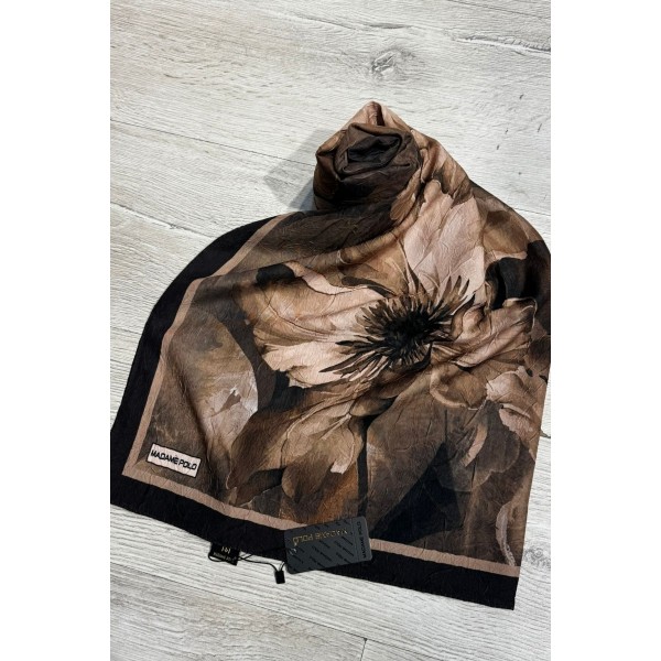 Dijital Bambu Pamuklu Şal 021KV